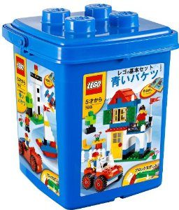 レゴ 基本セット 青いバケツ (ブロックはずし付き) 7615